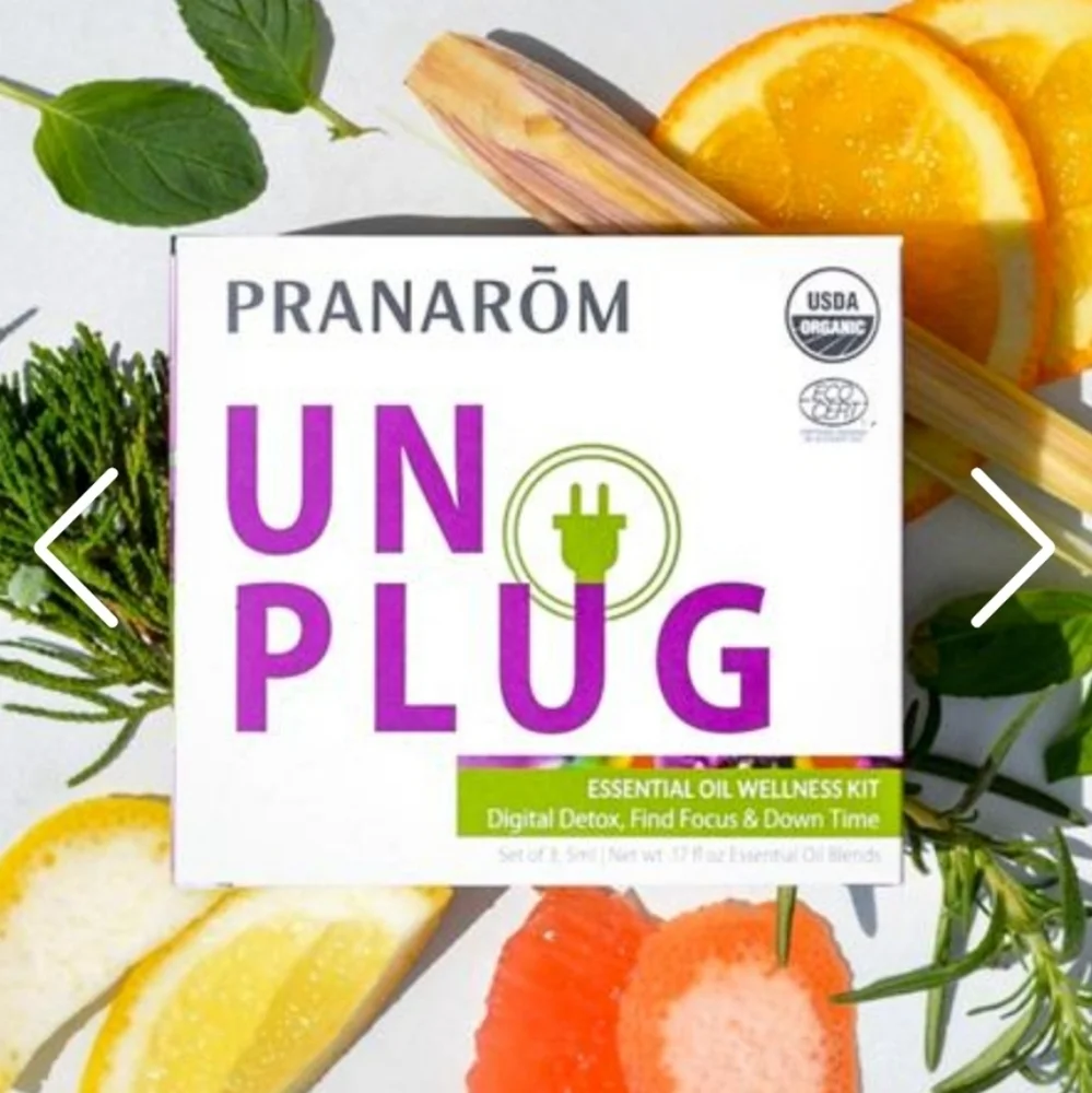 Pranarom Unplug Essential Oil Wellness Kit